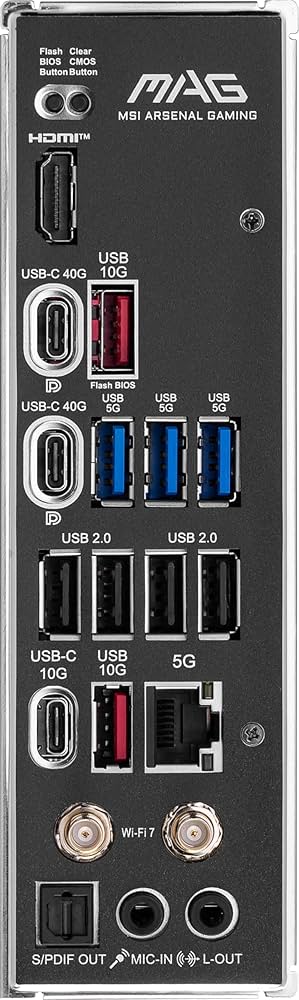 Amazon.com: MSI MAG X870 Tomahawk WiFi Gaming Motherboard